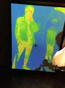 自分のサーモグラフィ画像