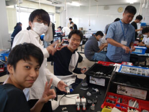 電子制御ミニロボコン2024の様子の写真